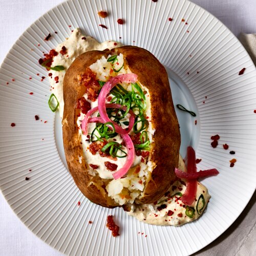 Photo of Southwestern Baked Potato from Bobby Flay Steak