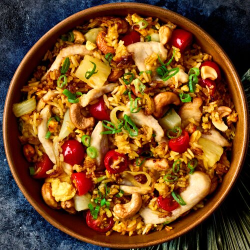Photo of Pineapple Fried Rice with Chicken from SriPraPhai