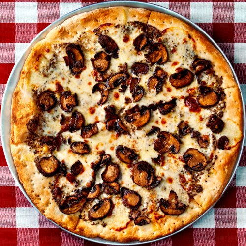 Photo of Truffle & Mushroom Pizza on Gluten-Free Crust from Alanza Pizza