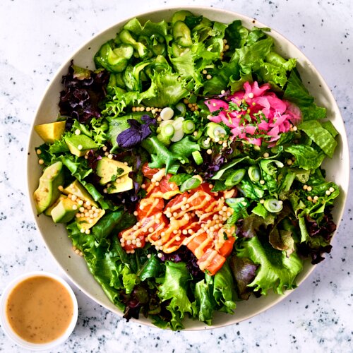 Photo of Spicy Salmon Sashimi Salad from Royal Greens